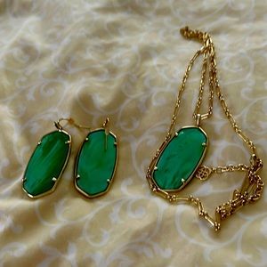 Kendra Scott Necklace and earrings